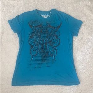 Short Sleeve Burned out T-shirt